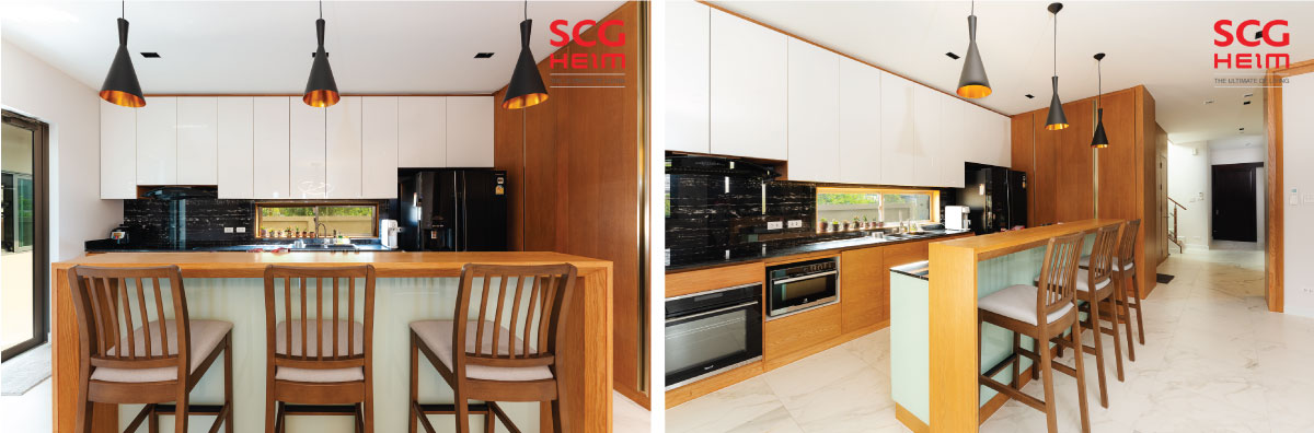 ผลงานก่อสร้างบ้าน SCG HEIM HARMONY Series 2 ชั้น ขนาด 258 ตร.ม.